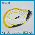 MPO-St cable de cable de remiendo óptico de fibra